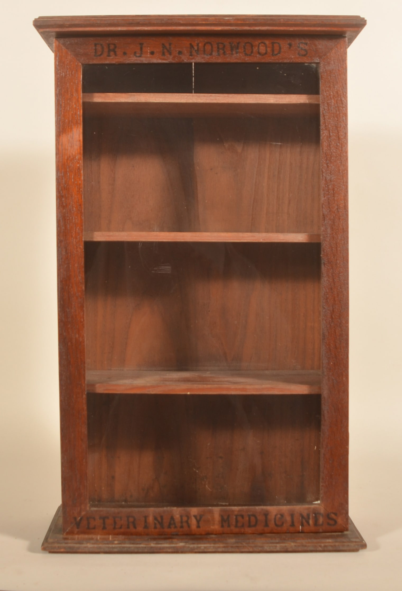 Dr. J.N. Norwood's Veterinary Glass Front Cabinet (1 of 9)