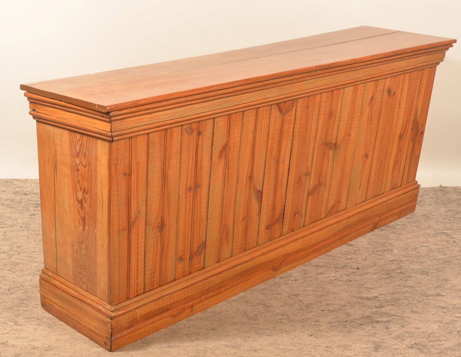Antique Pine General Store Counter - 2