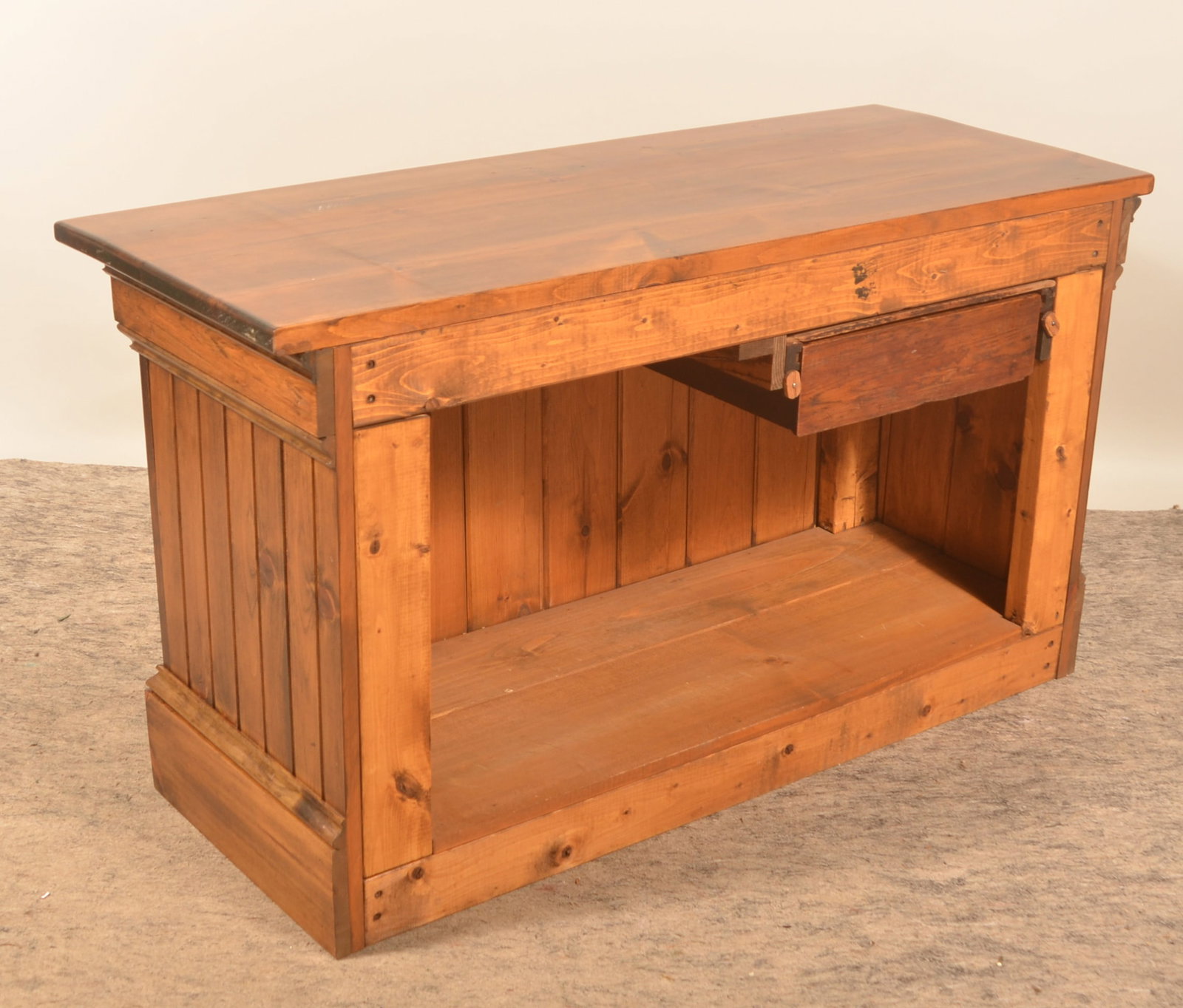 Custom-Made Pine General Store Counter - 3