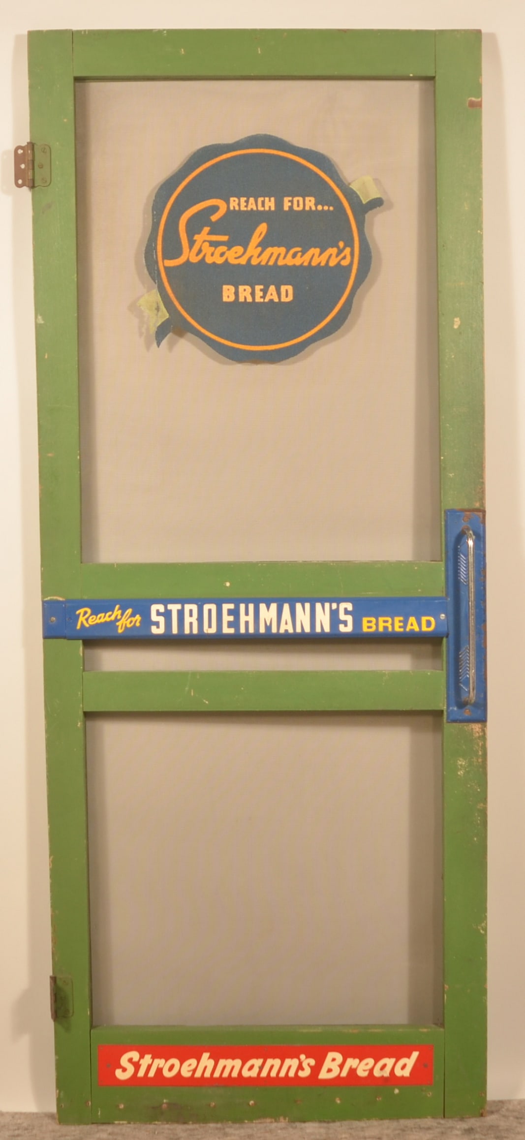 Excellent Stroehmann's Advertising Screen Door (1 of 4)
