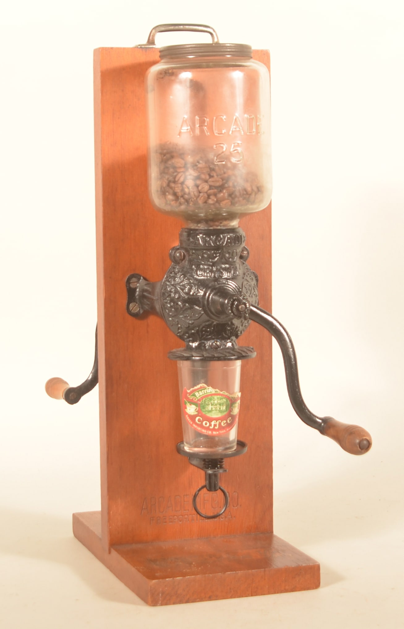 Arcade Double-Mounted Wall Coffee Grinder Display - 6