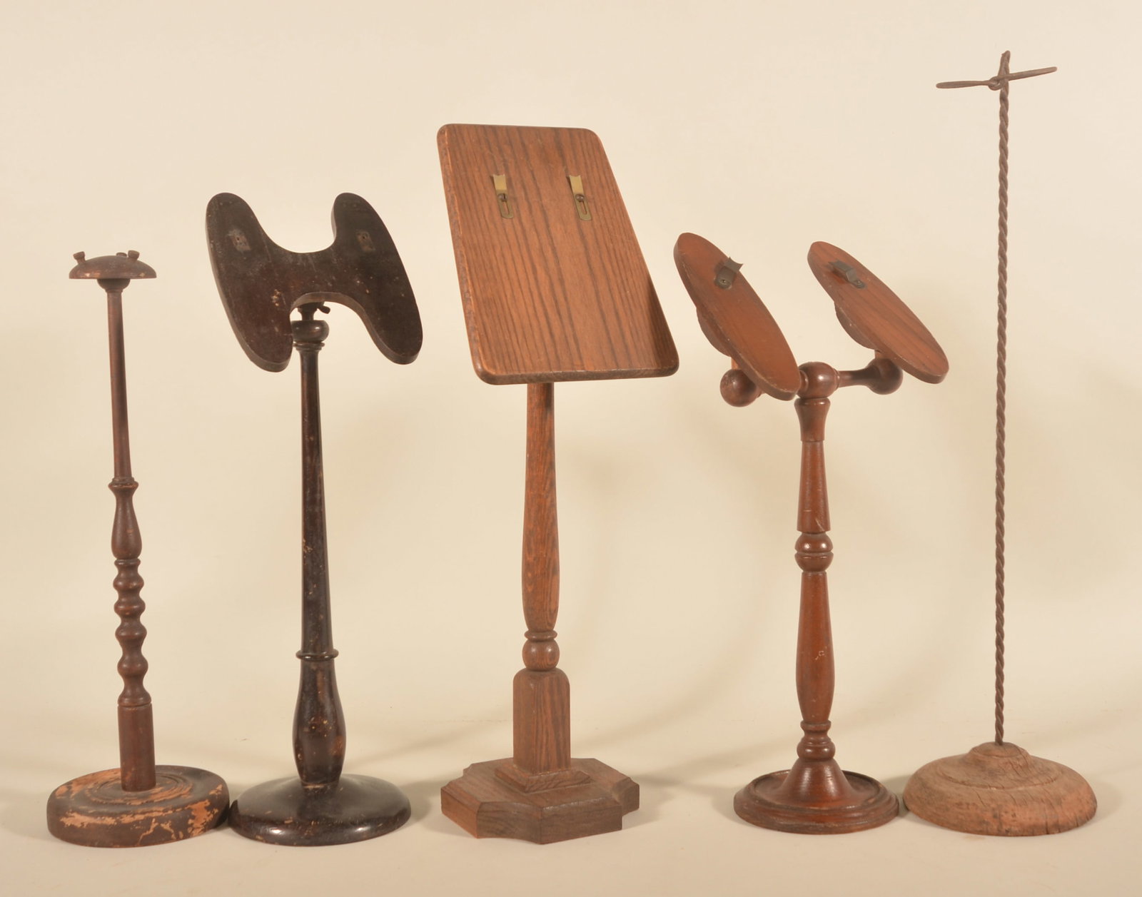 Collection of Antique Shoe & Hat Counter Displays (1 of 2)