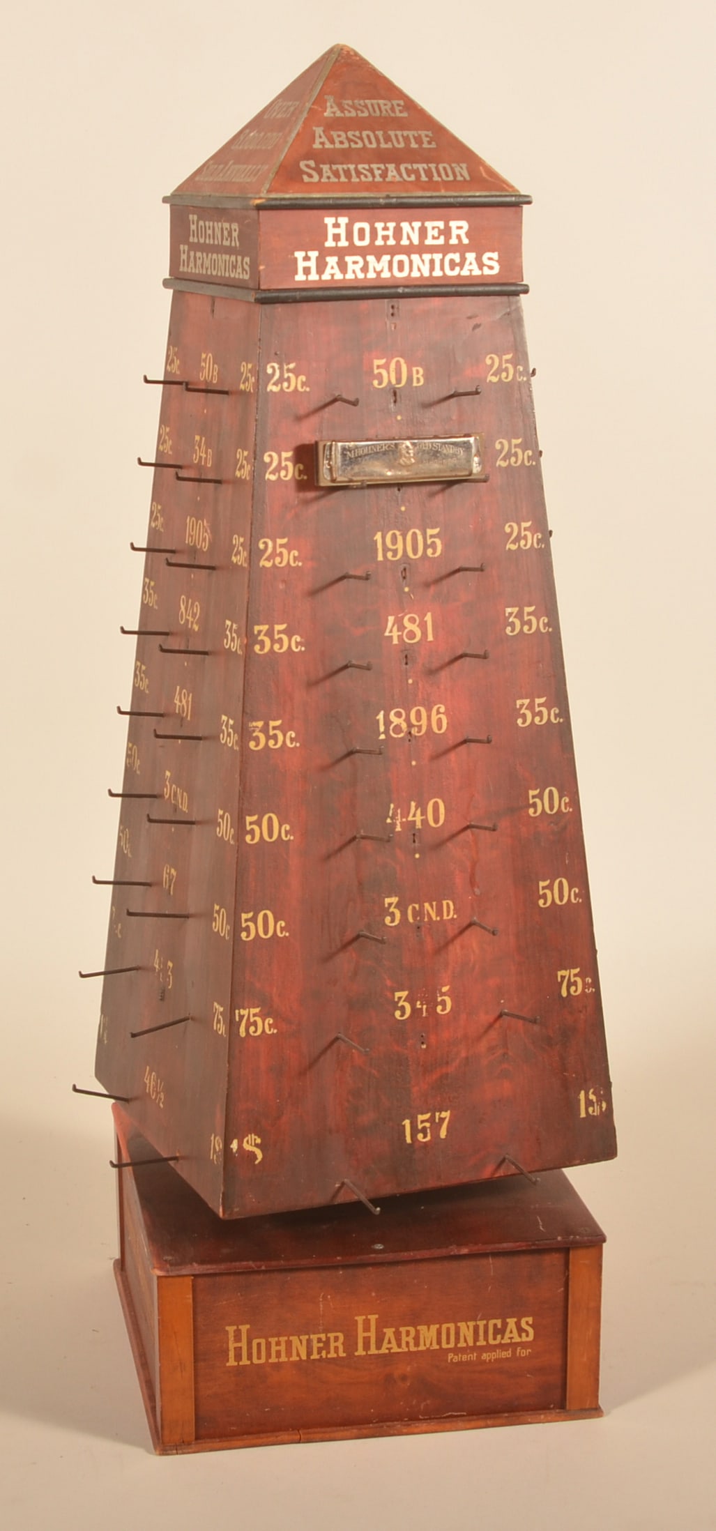 Excellent 1911 Mechanical Hohner Harmonica Display (1 of 7)