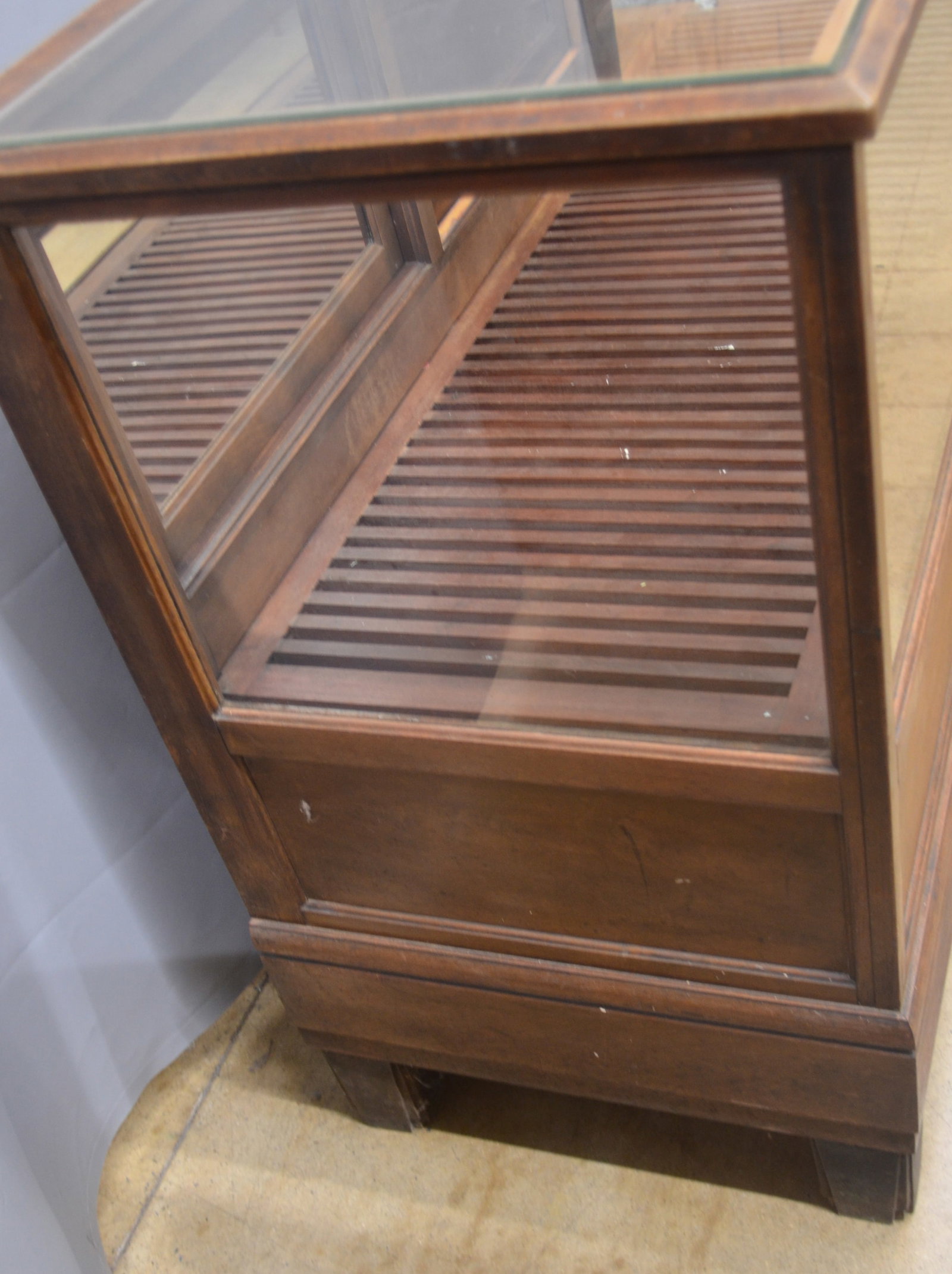 Antique Cigar Store Display Case - 7