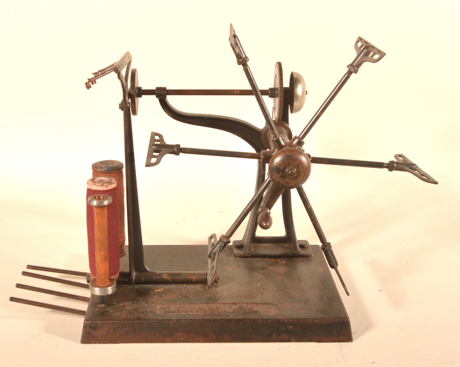 Brown & Sharpe Cast Iron Mechanical Bobbin Winder (1 of 4)