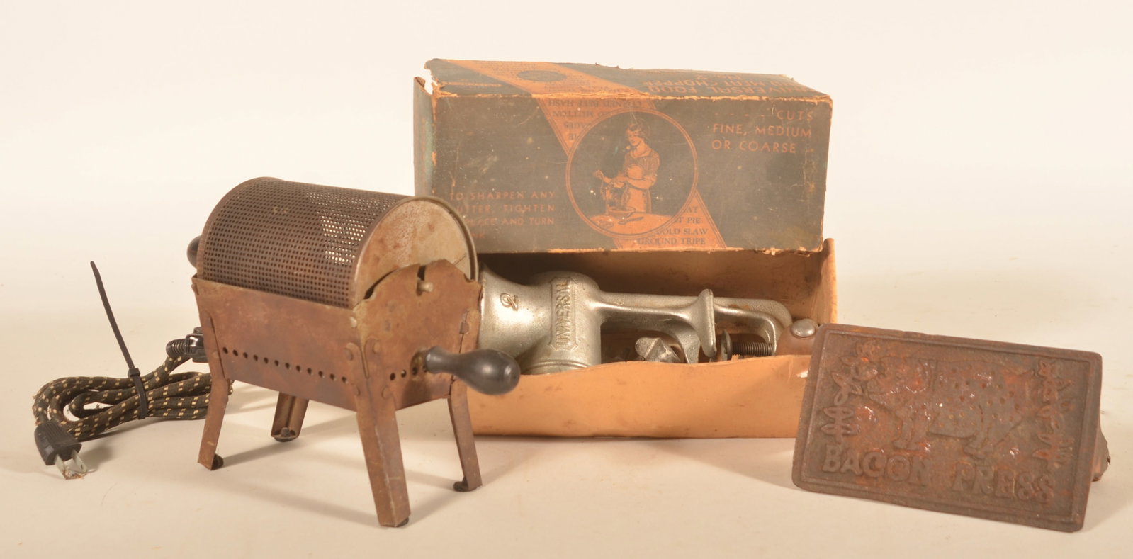 Cracker Jack Roaster, Food Chopper, Bacon Press (1 of 1)
