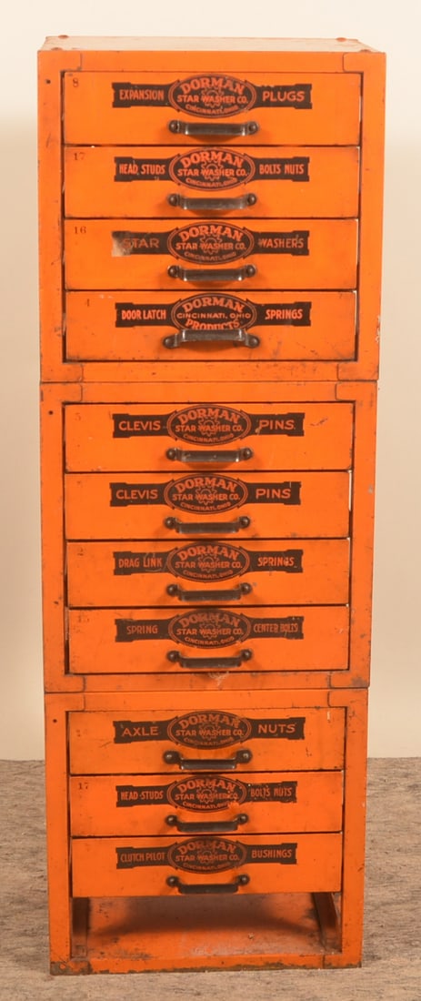 Dorman Star Washer Co. Nuts & Bolts Cabinet (1 of 7)