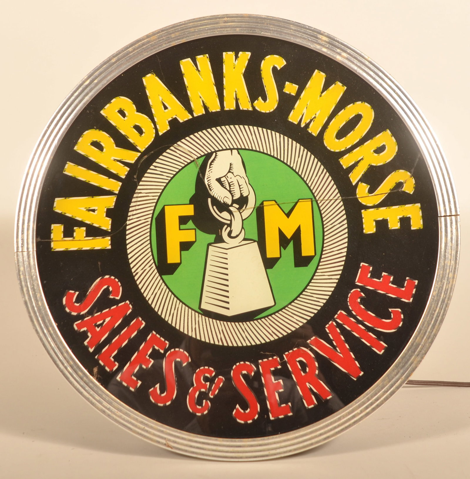 Fairbanks-Morse Sales & Service Neon Sign (1 of 3)
