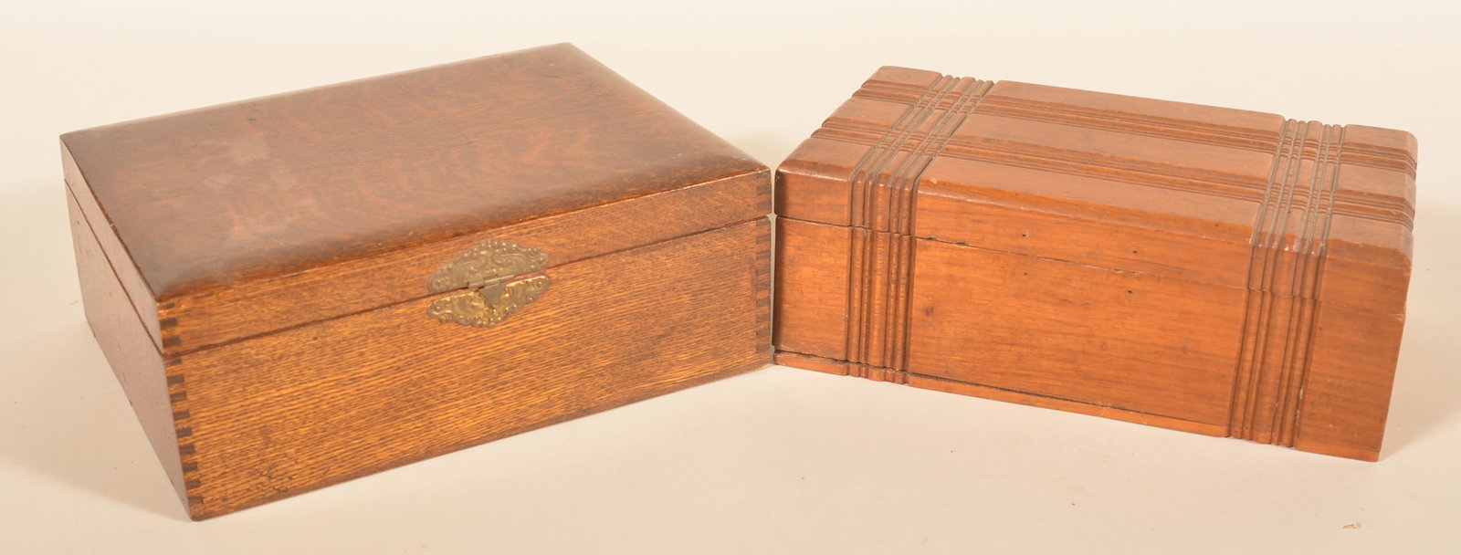 Two Rice's Seed Display Boxes - 2
