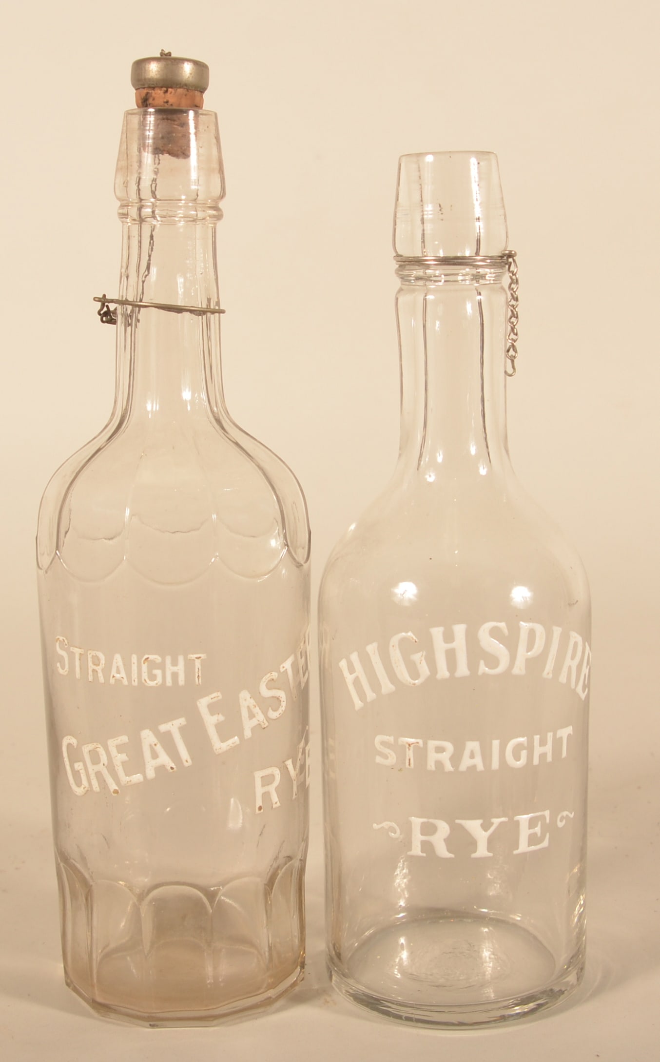 Highspire & Great Eastern Rye Saloon Bottles (1 of 2)