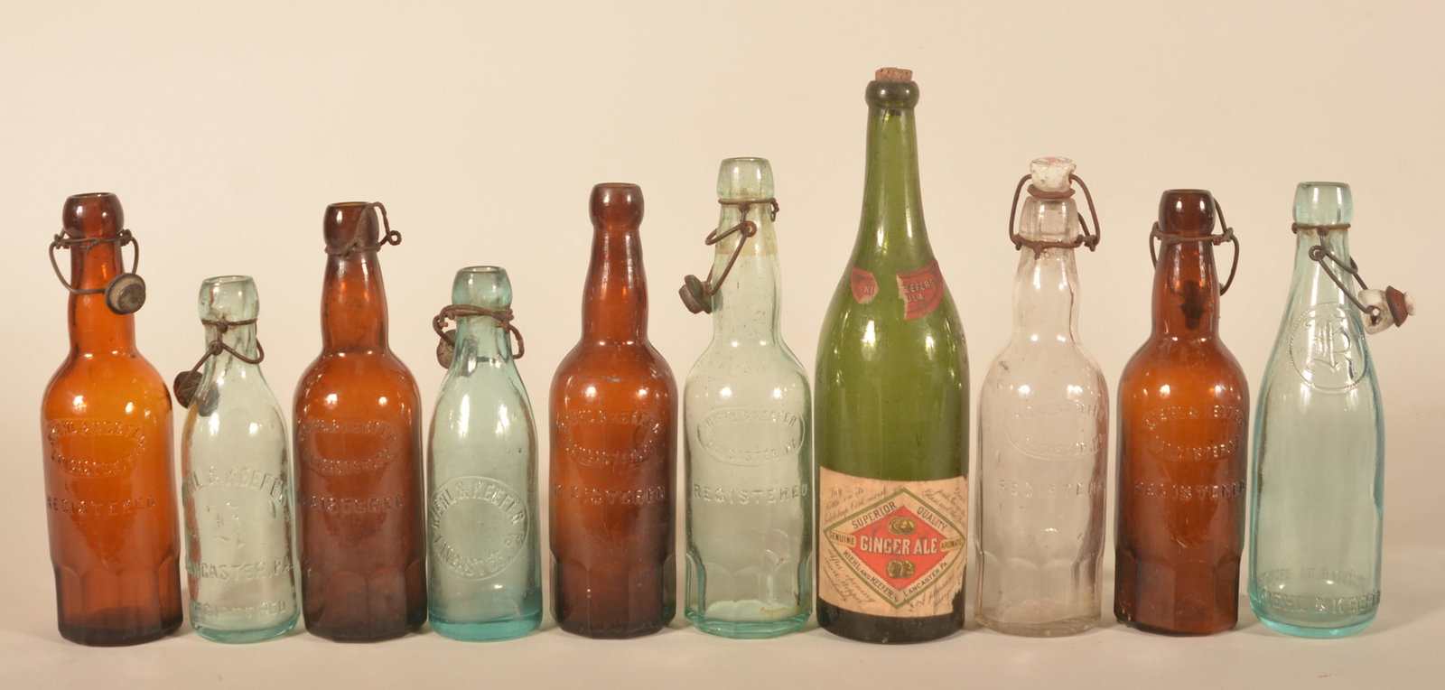 Kiehl & Keefer Lancaster Beer/Ginger Ale Bottles (1 of 4)