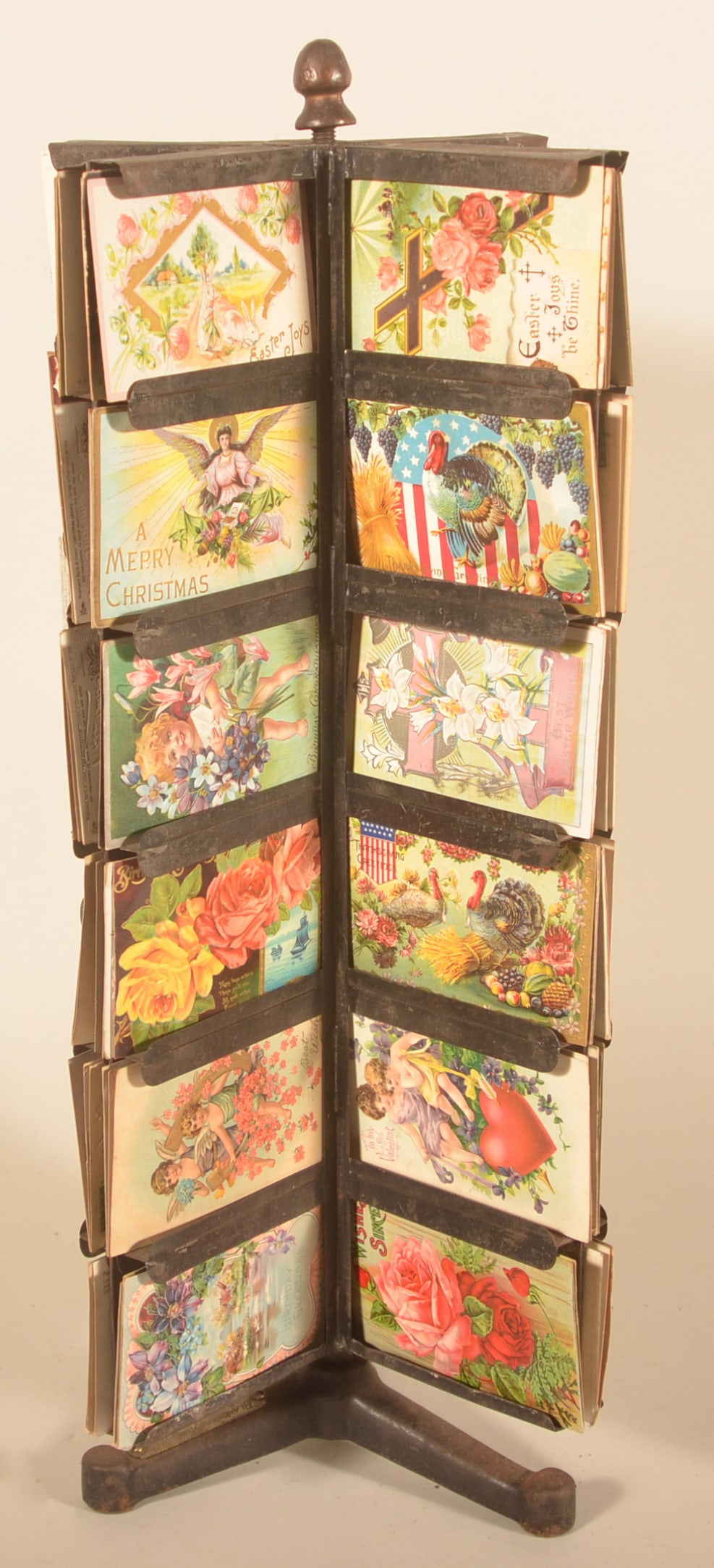 Antique Store Counter Postcard Display - 3