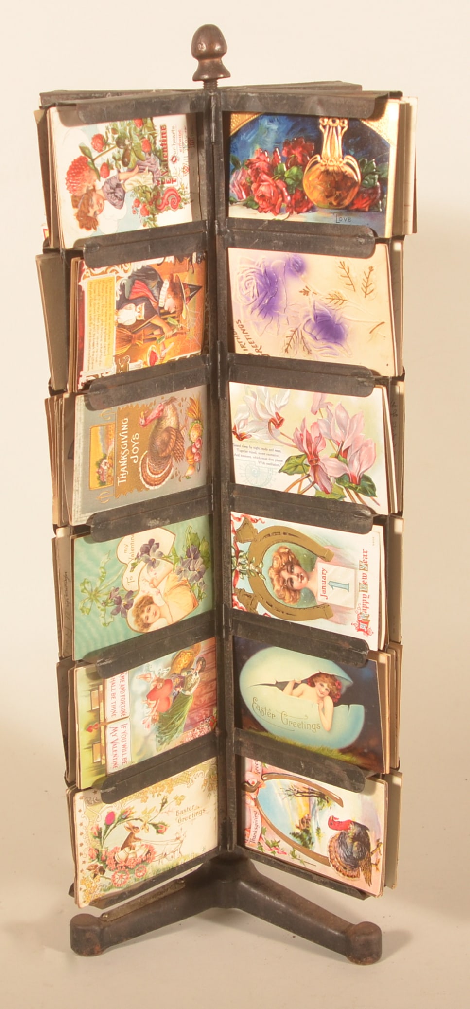 Antique Store Counter Postcard Display - 4
