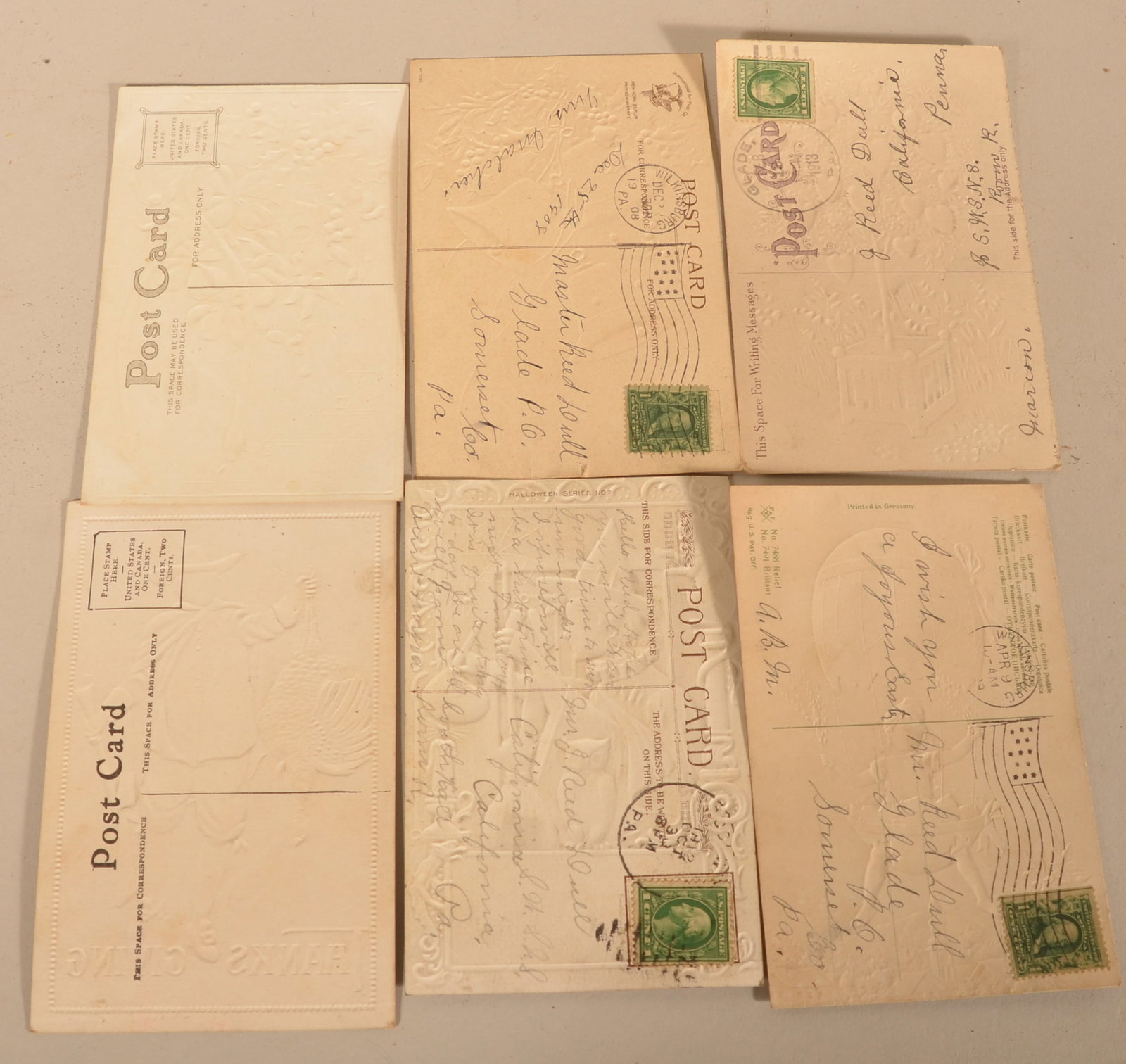 Antique Store Counter Postcard Display - 7