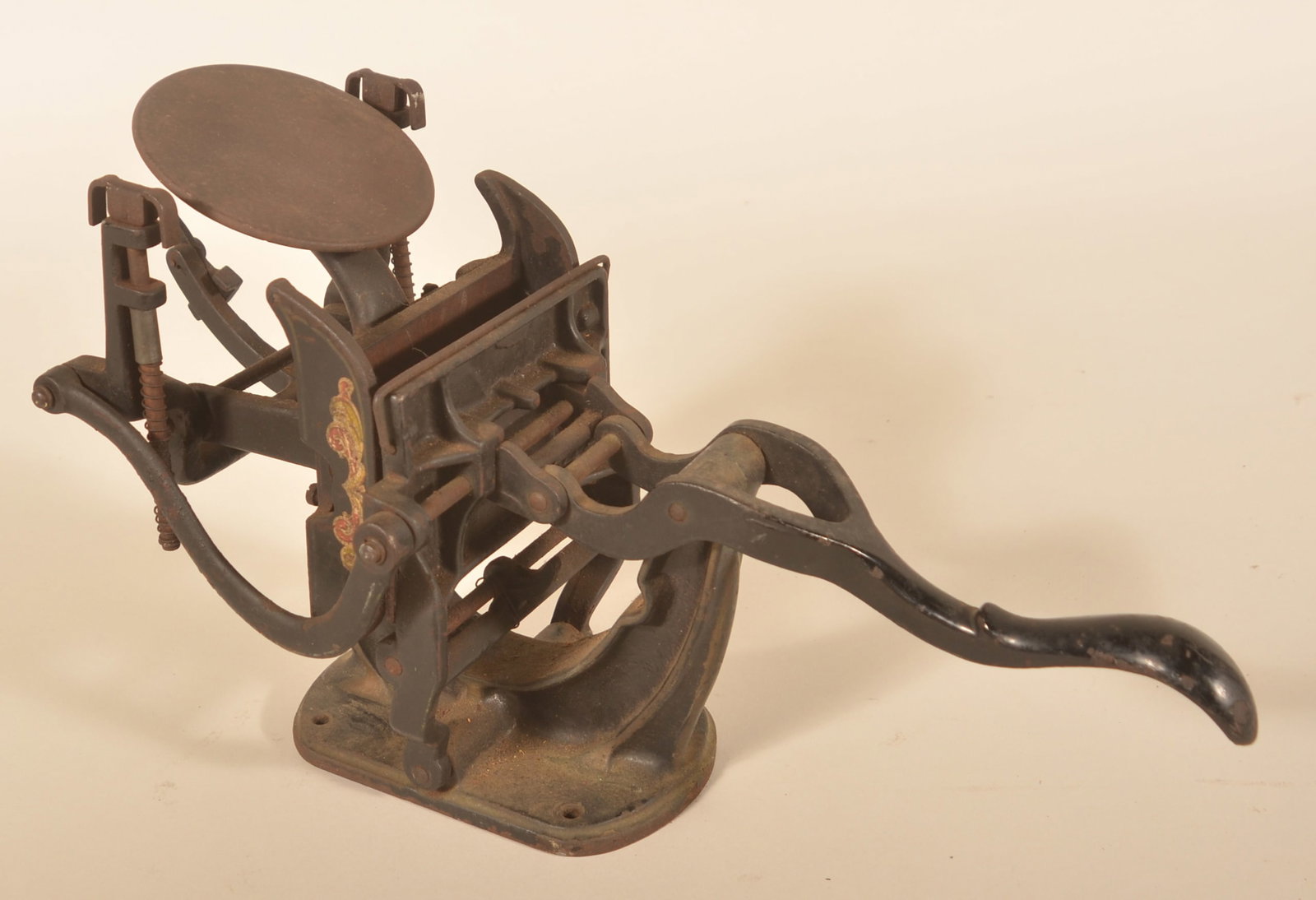 Cast Iron Tabletop Business Card/Letter Press (1 of 3)