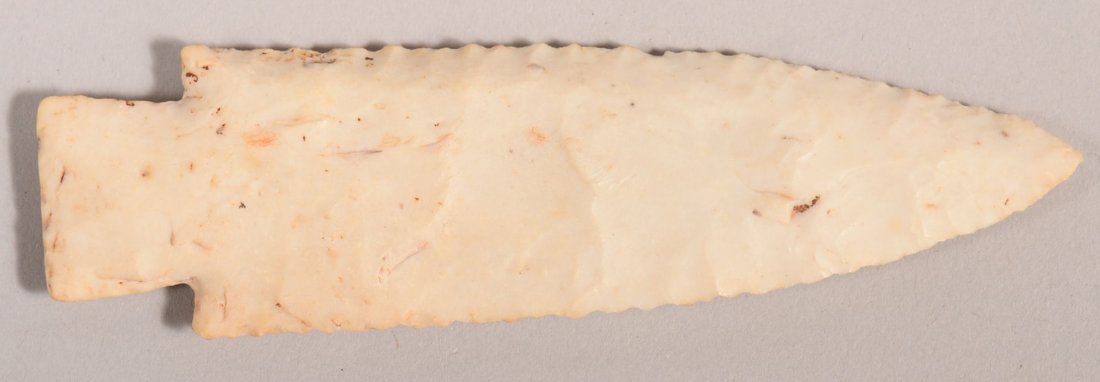An ancient "Hardin" type point, 4" long from St. Clair: An ancient "Hardin" type point, 4" long from St. Clair Co. Ill - Ex. Sisemore coll