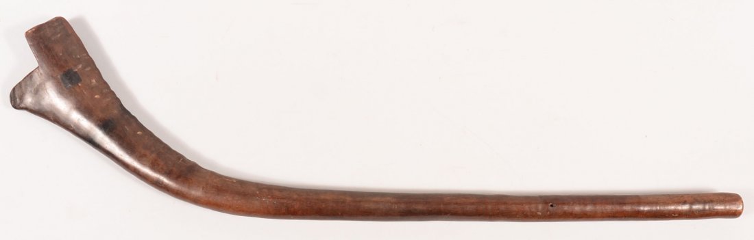 An antique Fiji Island warrior's club - 31" long,: An antique Fiji Island warrior's club - 31" long, highly polished - Good