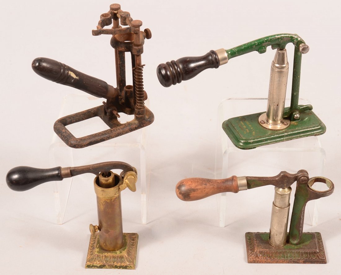 Lot of (4) re-&-de-cappers including Dixon, Ideal, and: Lot of (4) re-&-de-cappers including Dixon, Ideal, and a Pittsburgh maker. Condition: good to very good.