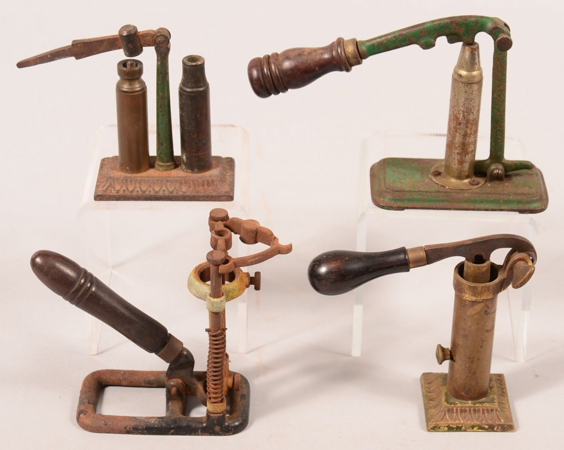 Lot of (4) re-&-de-cappers including Dixon, Ideal, and: Lot of (4) re-&-de-cappers including Dixon, Ideal, and (2) unmarked. Condition: good to very good.