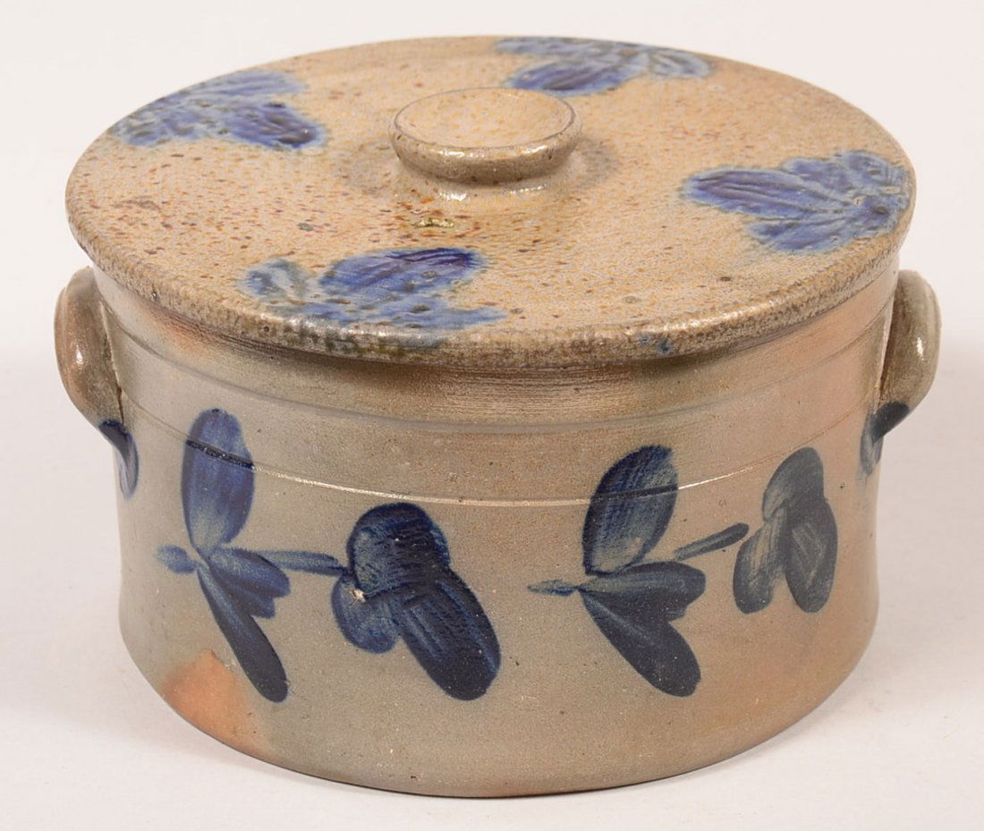 Small Size Stoneware Butter Crock with Lid. Having May 31, 2014