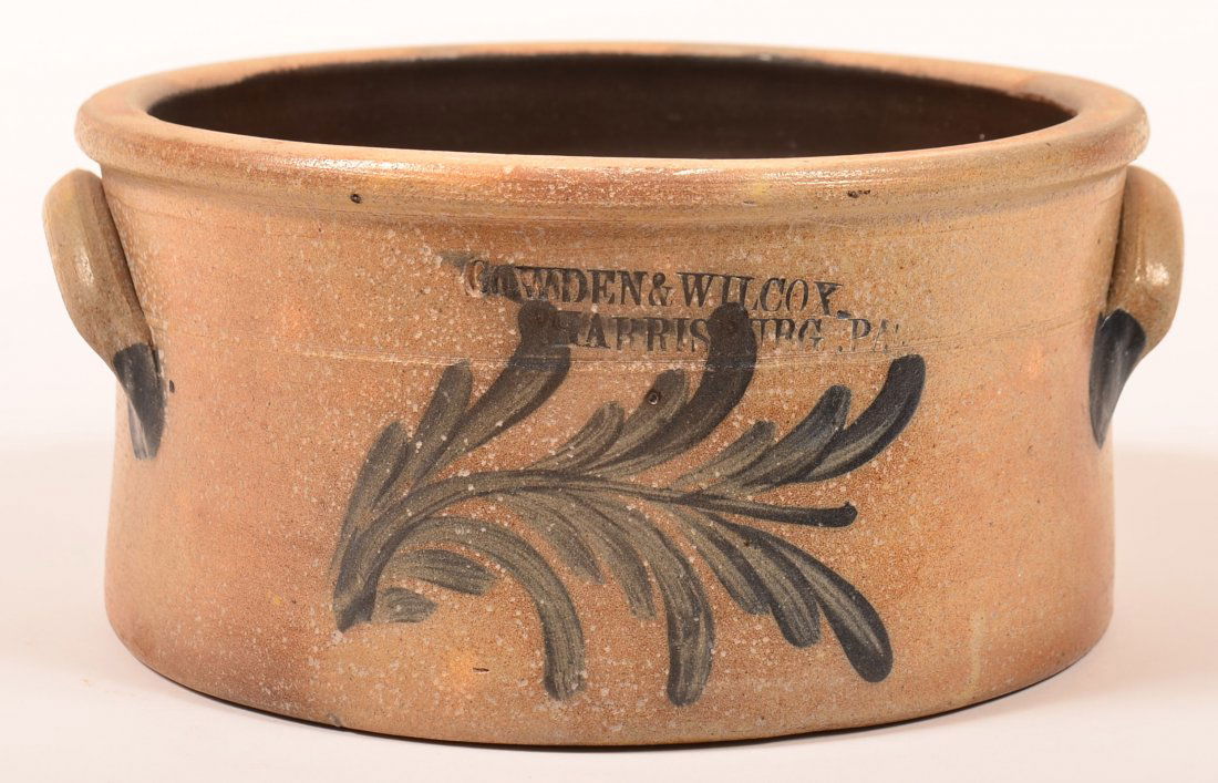 Cowden & Wilcox, Harrisburg, PA Stoneware Pottery