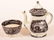 Mulberry Transfer Ironstone China "Washington Vase" - 2