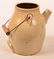 Unsigned Three Quart Stoneware Pottery Batter Jug with - 3