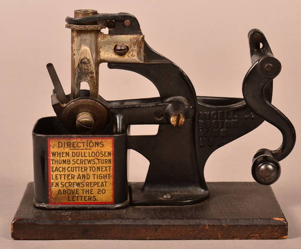Angell Cast Iron Pencil Sharpener.