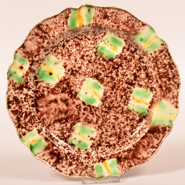 Wheildon Ware Scalloped Edge Plate. (1 of 2)