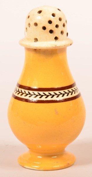 Mocha Soft Paste  Dome Top Pepper Pot. (1 of 3)