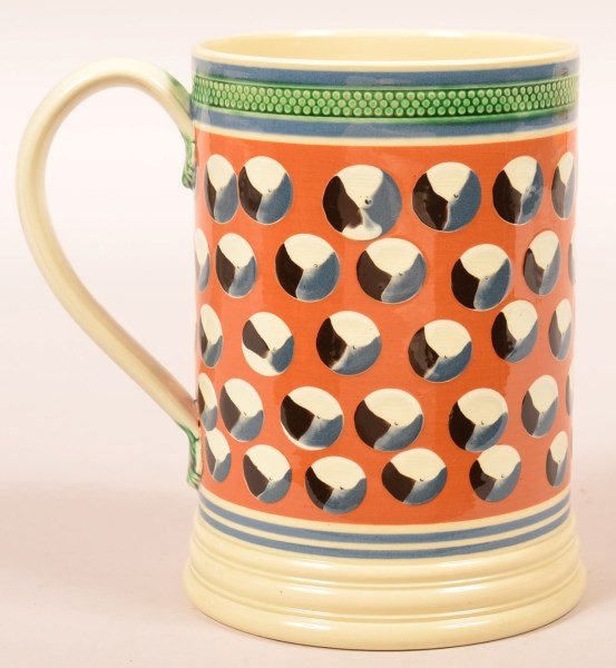 Don G. Carpentier Cat's Eye Mocha Mug. (1 of 3)