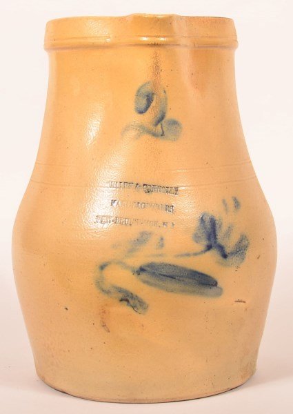 Mullen & Connolly Stoneware Pitcher. (1 of 4)