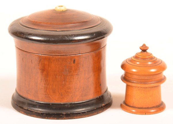 Two Pieces of 19th Century Peasware. (1 of 3)