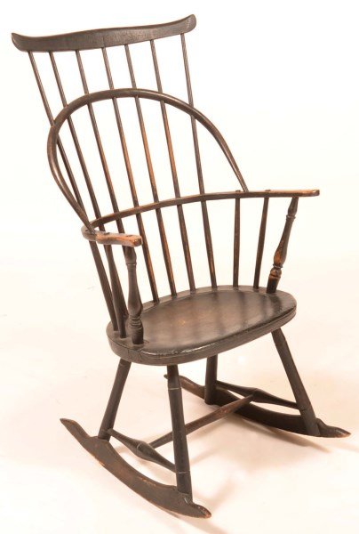 New England Windsor Rocking Chair. (1 of 4)