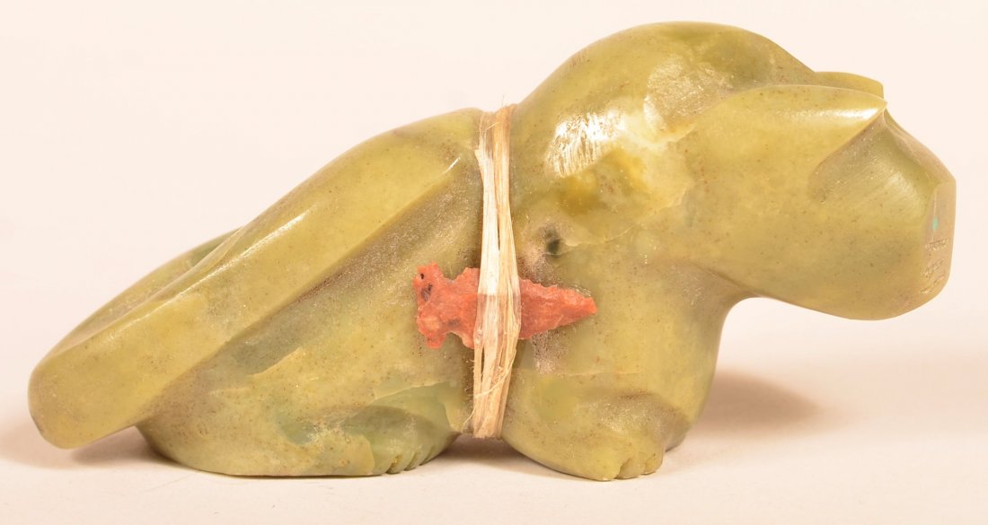 Zuni Festine Serpentine Mountain Lion (1 of 3)