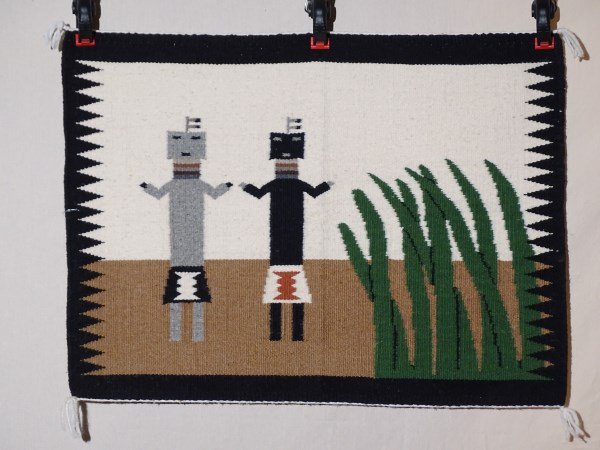 Navajo Rug, "Hero Twins" (1 of 1)