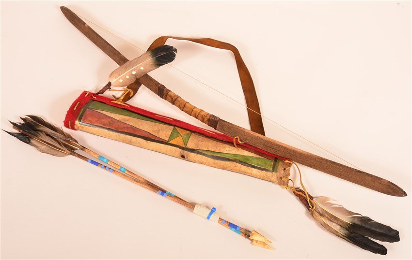 Arapaho Plains Style Bow Set (1 of 2)