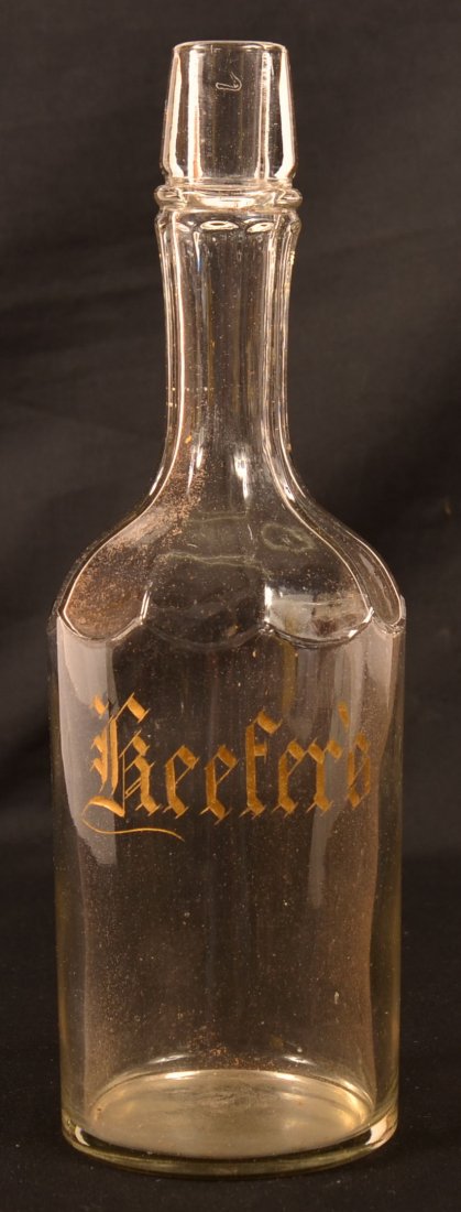 Keefers Back Bar Bottle, Lancaster, PA. (1 of 3)