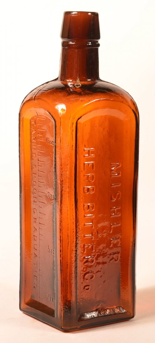 Mishler's Dark Amber Herb Bitters, Lancaster, PA. (1 of 5)