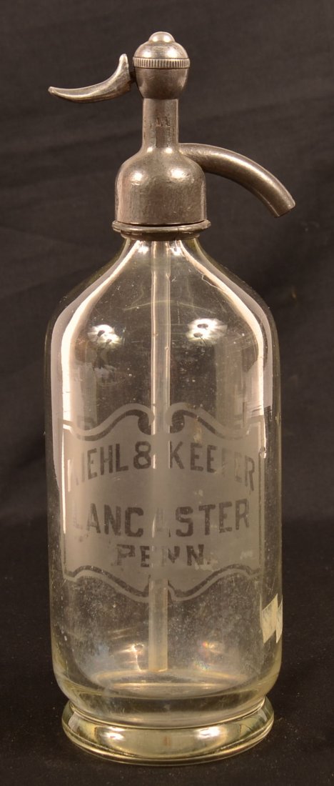 Kiehl & Keefer, Seltzer Bottle, Lancaster , Penn. (1 of 3)