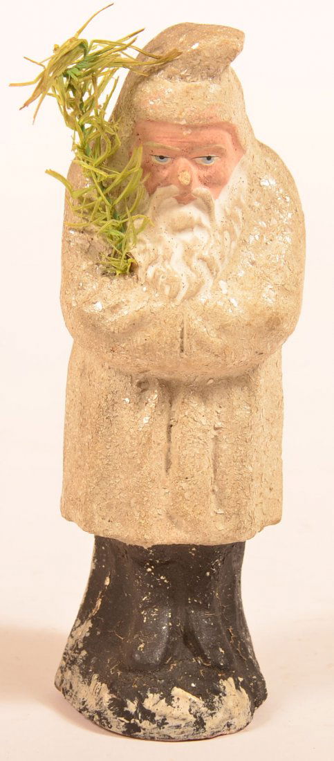 Unsigned German Paper Mache Belsnickel. (1 of 3)