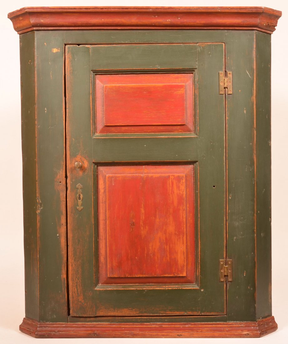 PA Softwood Hanging Corner Cupboard. (1 of 4)