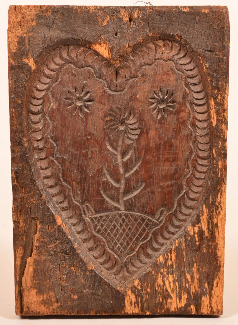 Heart Shaped Springerly Pastry Board. (1 of 2)