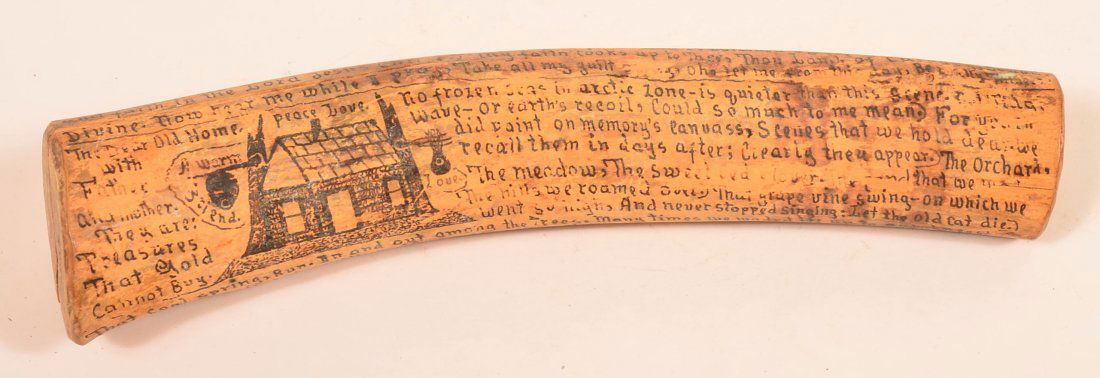 Drawing and Ink Verse on Cherry Tree Branch. (1 of 4)