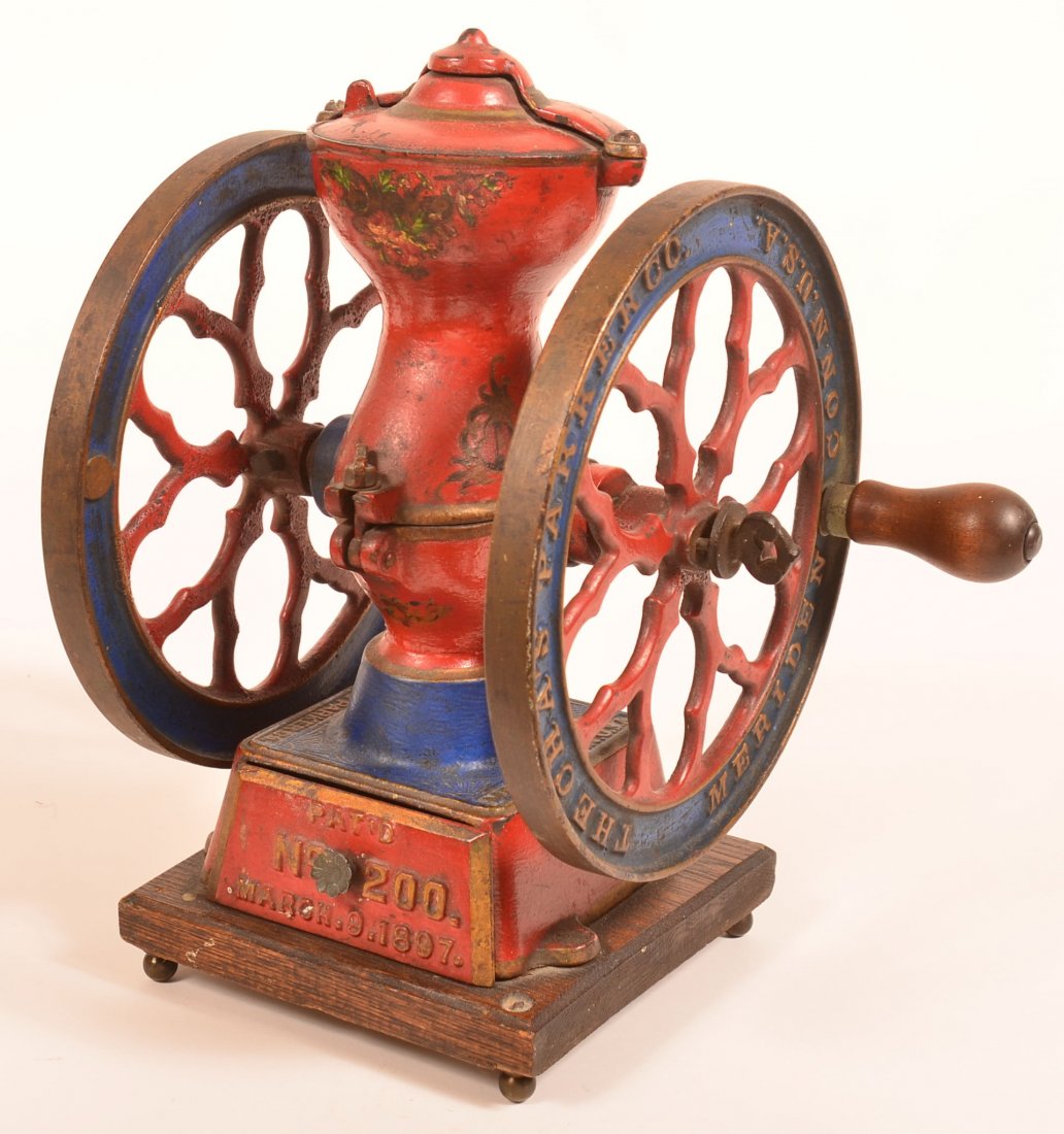Chas. Parker Co. No. 200 Cast Iron Coffee Grinder