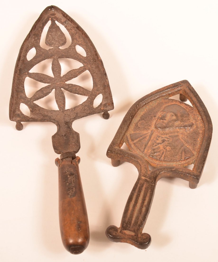 Two Various 19th Century Trivets. (1 of 2)