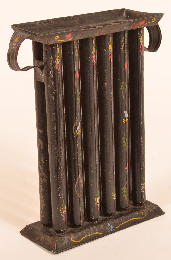 19th Century Twelve Tube Tin Candle Mold. (1 of 2)