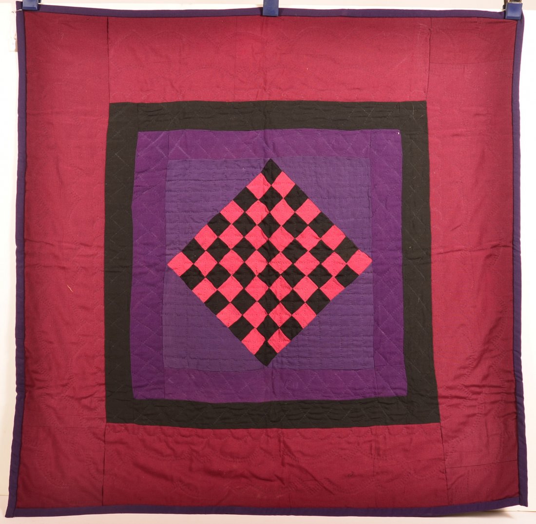 Lancaster County Amish Crib Quilt.