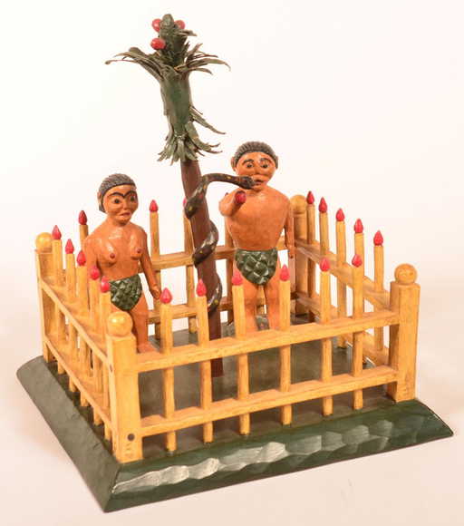 Folk Art Paintings Adam And Eve Folk Art Paintings Adam And Eve