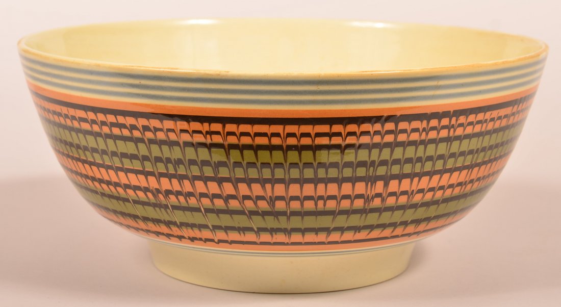 Don G. Carpentier Reproduction Mocha Bowl. (1 of 2)